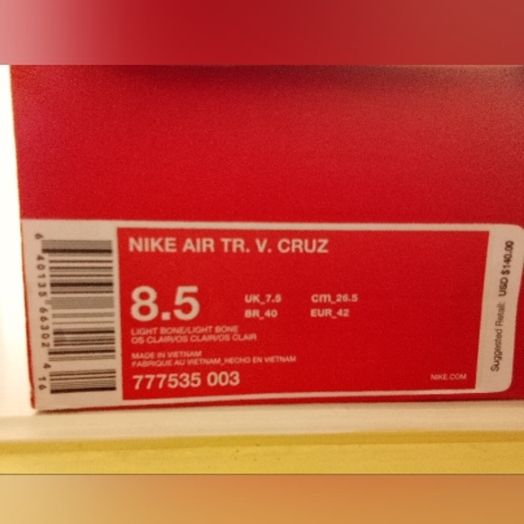 Nike Air TR. V. Cruz "Light Bone" - Picture 11 of 11